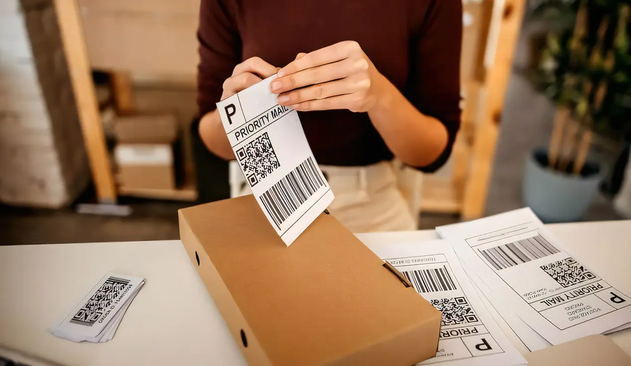 Direct thermal logistics & shipping label stackfanfold.webp